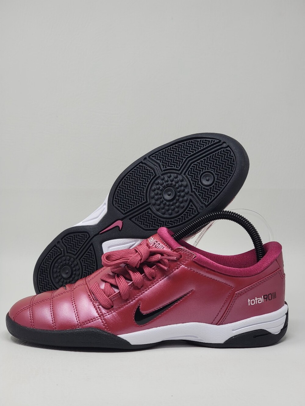 Nike Total 90 3 III Bordeaux sneakers Women's Size 8.5 Bordeaux Red Pre-owned